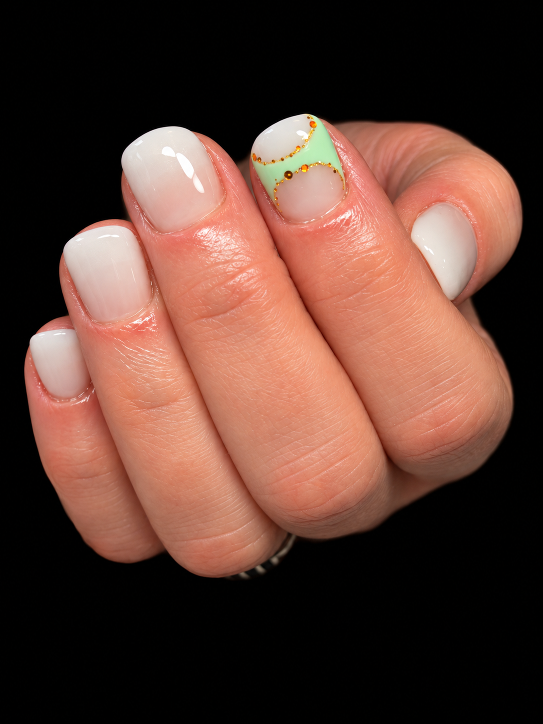 Réalisation Gel demi capsules