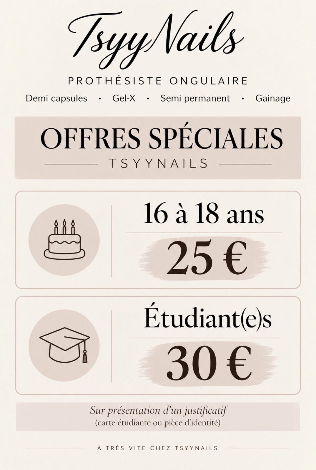 Réalisation Offre étudiante